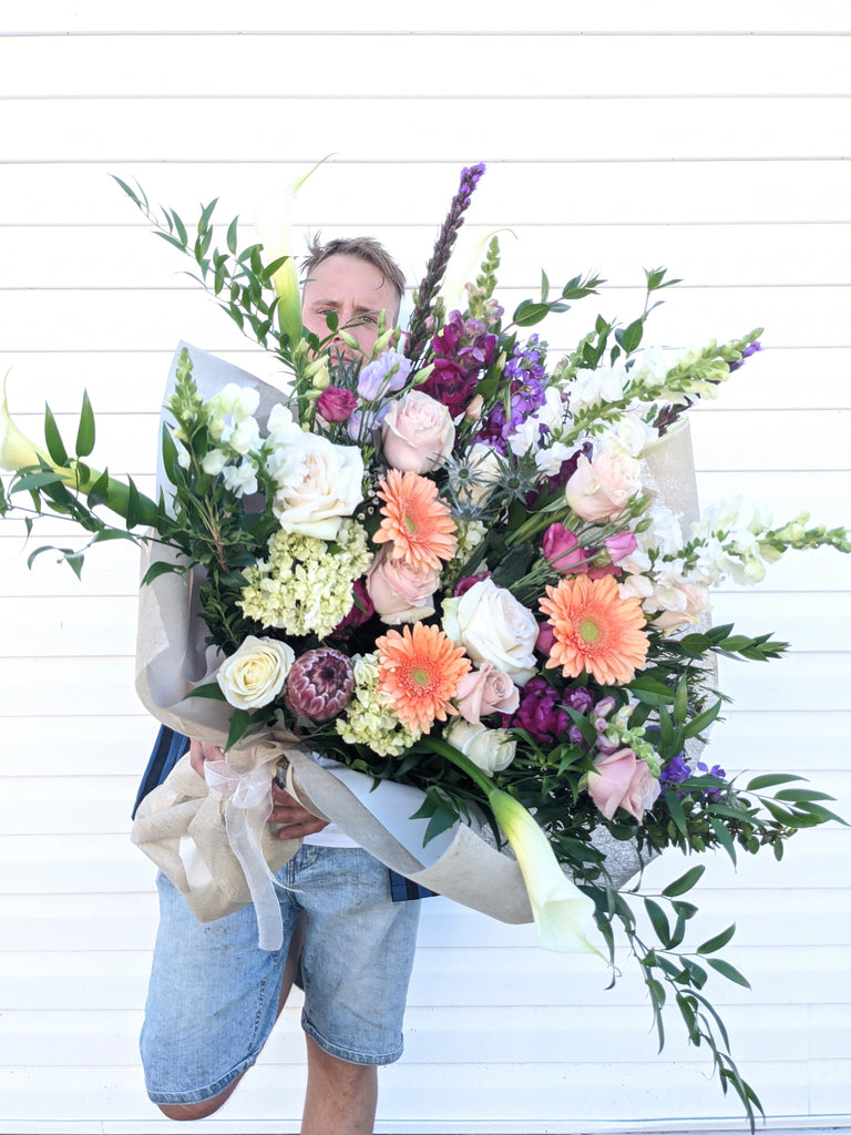 Grand In Bloom Hand Tied Bouquet - Beaudry Flowers