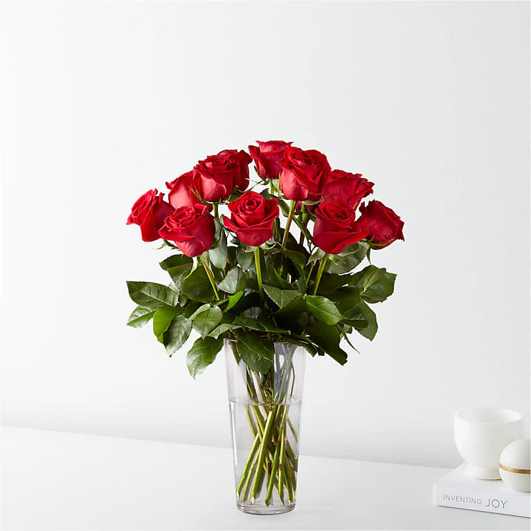 Classic Red Roses - Beaudry Flowers