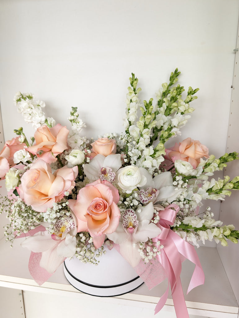 Kaia Flower Box Arrangement - Beaudry Flowers