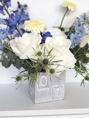 Baby Block Arrangement - Beaudry Flowers