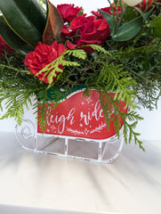 Sleigh Ride Arrangement - Beaudry Flowers