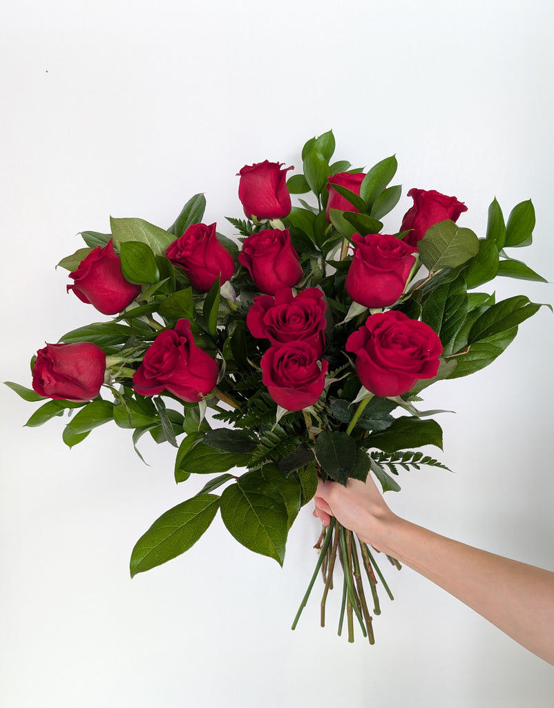 Classic Red Roses - Beaudry Flowers