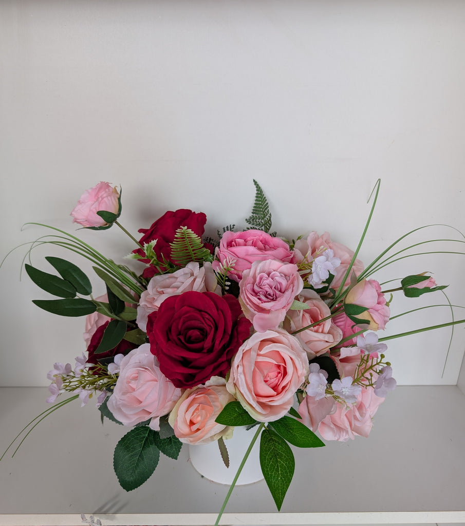 Artificial & Silk Rose Garden - Beaudry Flowers