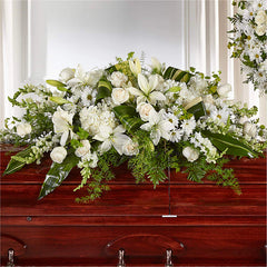 Abundance Casket Spray - Beaudry Flowers