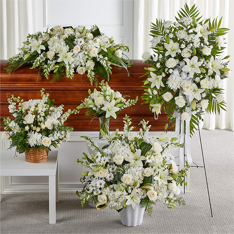 Sincerest Condolences - BURIAL PACKAGE - Beaudry Flowers