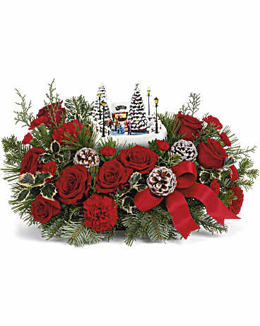 Thomas Kinkade's Oh What Fun Bouquet 2024 - Beaudry Flowers