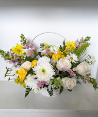Classic Basket Arrangement - Beaudry Flowers