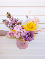 Mom's Colourful Bloom Box (Similar Box) - Beaudry Flowers