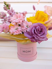 Mom's Colourful Bloom Box (Similar Box) - Beaudry Flowers