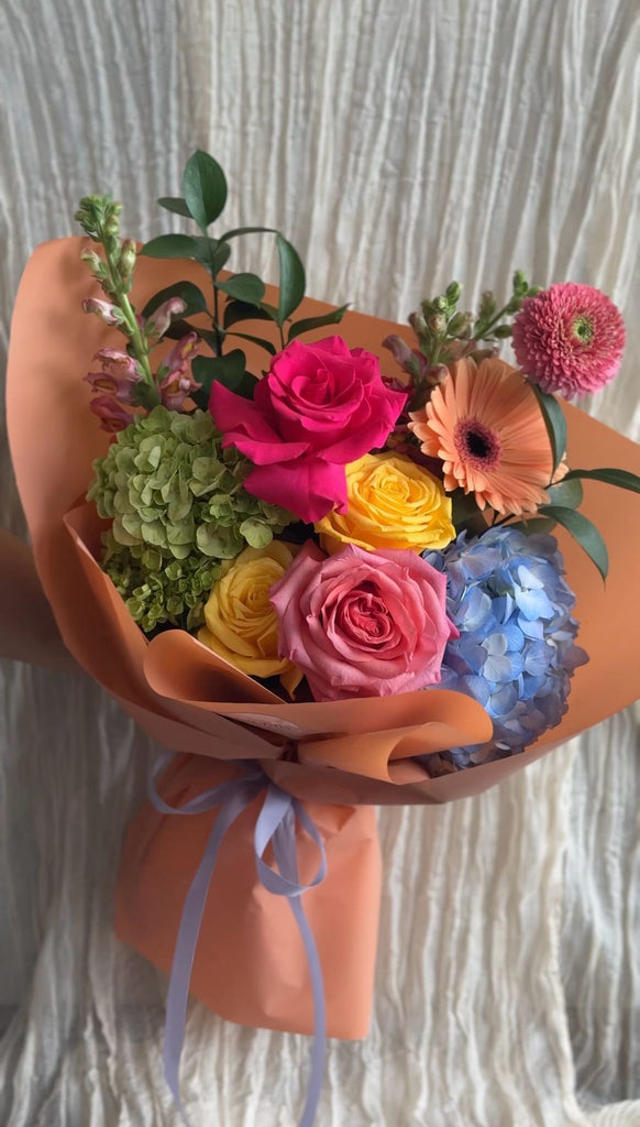 Confetti Blooms Hand tied bouquet - Beaudry Flowers