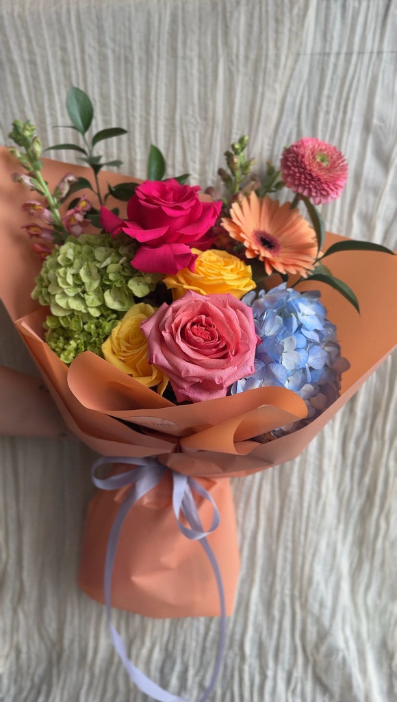 Confetti Blooms Hand tied bouquet - Beaudry Flowers