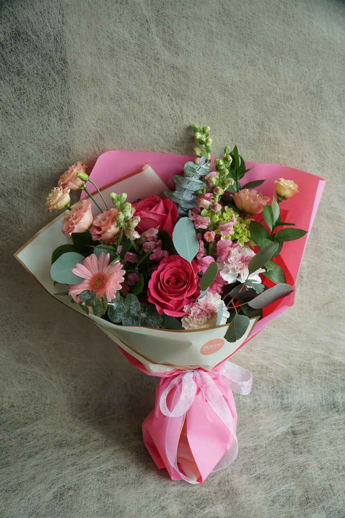 The Pink Petal Hand Tied Bouquet