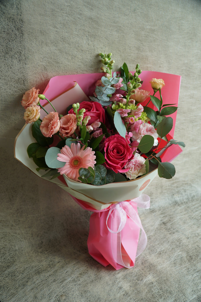 The Pink Petal Hand Tied Bouquet