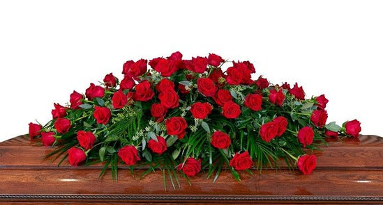 The FTD Dearly Departed Casket Spray - Beaudry Flowers
