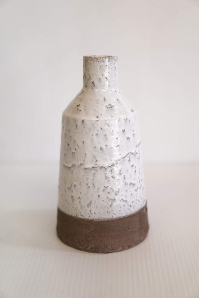 9" Tall Stone Vase