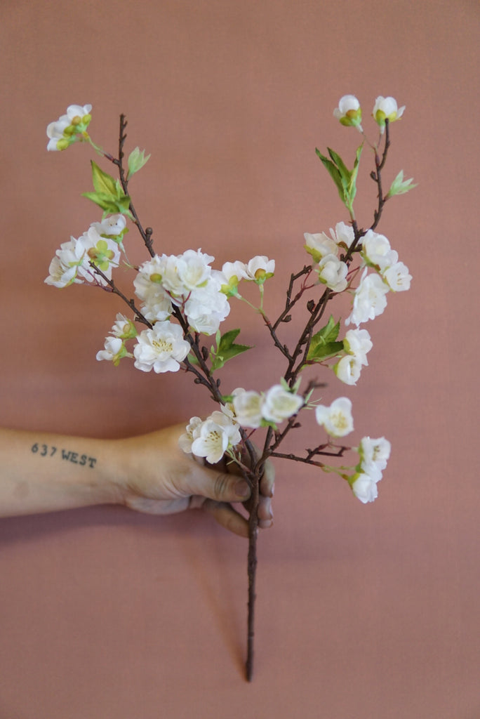 Faux Cherry Blossom Stem - Beaudry Flowers