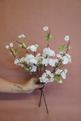 Faux Cherry Blossom Stem - Beaudry Flowers