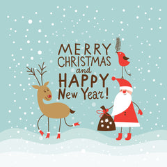 Merry Christmas Card - Beaudry Flowers