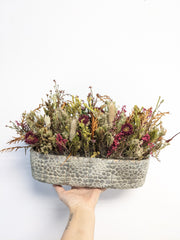 Dried Pebble Garden Centrepiece - Beaudry Flowers