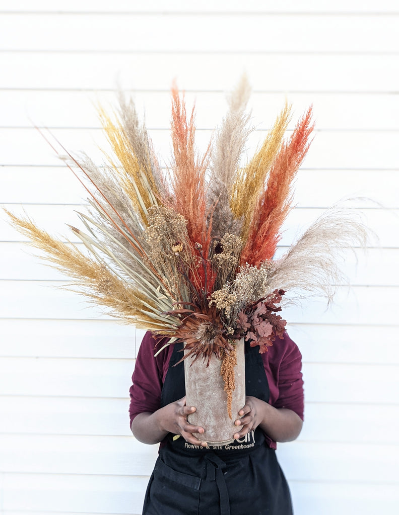 Dried Autumn Terra Arrangement - Beaudry Flowers