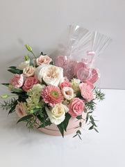 The Sweetheart Flower Box - Beaudry Flowers