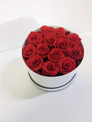 Infinity Rose Flower Box - Beaudry Flowers
