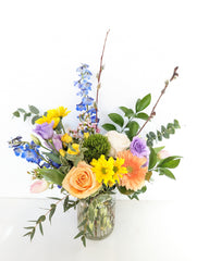 Spring On the Horizon Vase Arrangement - Beaudry Flowers