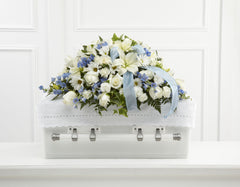 The FTD Tender Treasure Casket Spray (S46-4549) - Beaudry Flowers