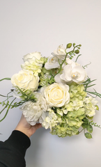 Artificial & Silk Low Table Centerpiece - Beaudry Flowers