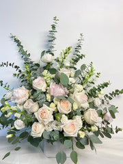 Soft Pastels & Eucalyptus - Beaudry Flowers