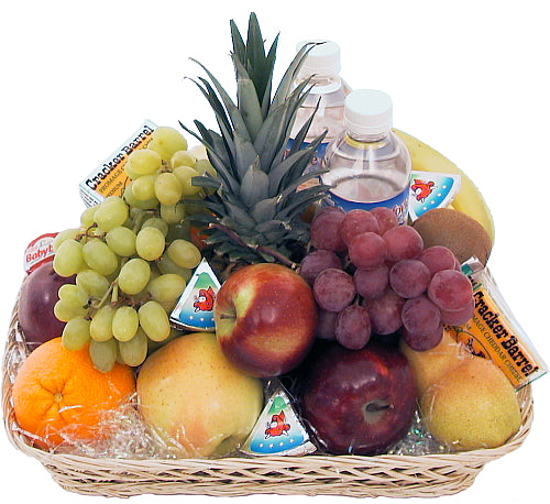 Fruit and Cheese Basket - Beaudry Flowers
